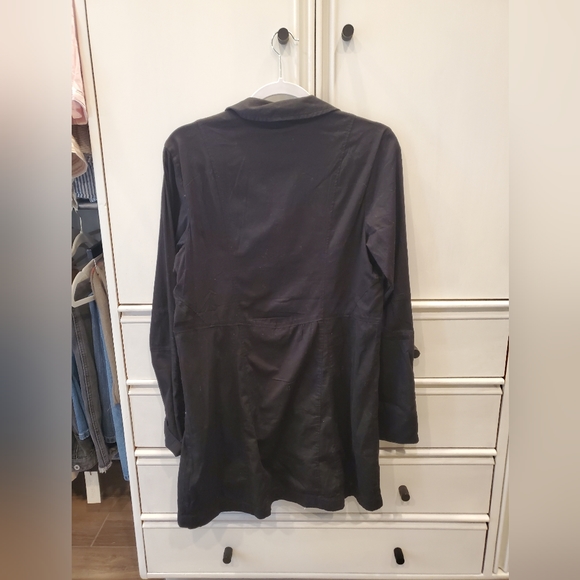 FREE PEOPLE THEA MINI DRESS IN BLACK - Picture 6 of 7